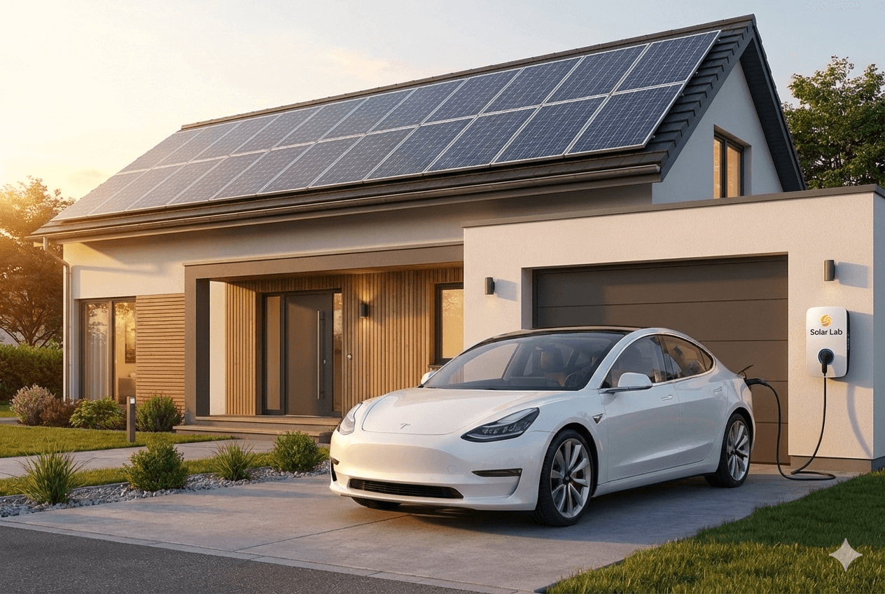 Cobertura fotovoltaica para estacionamento